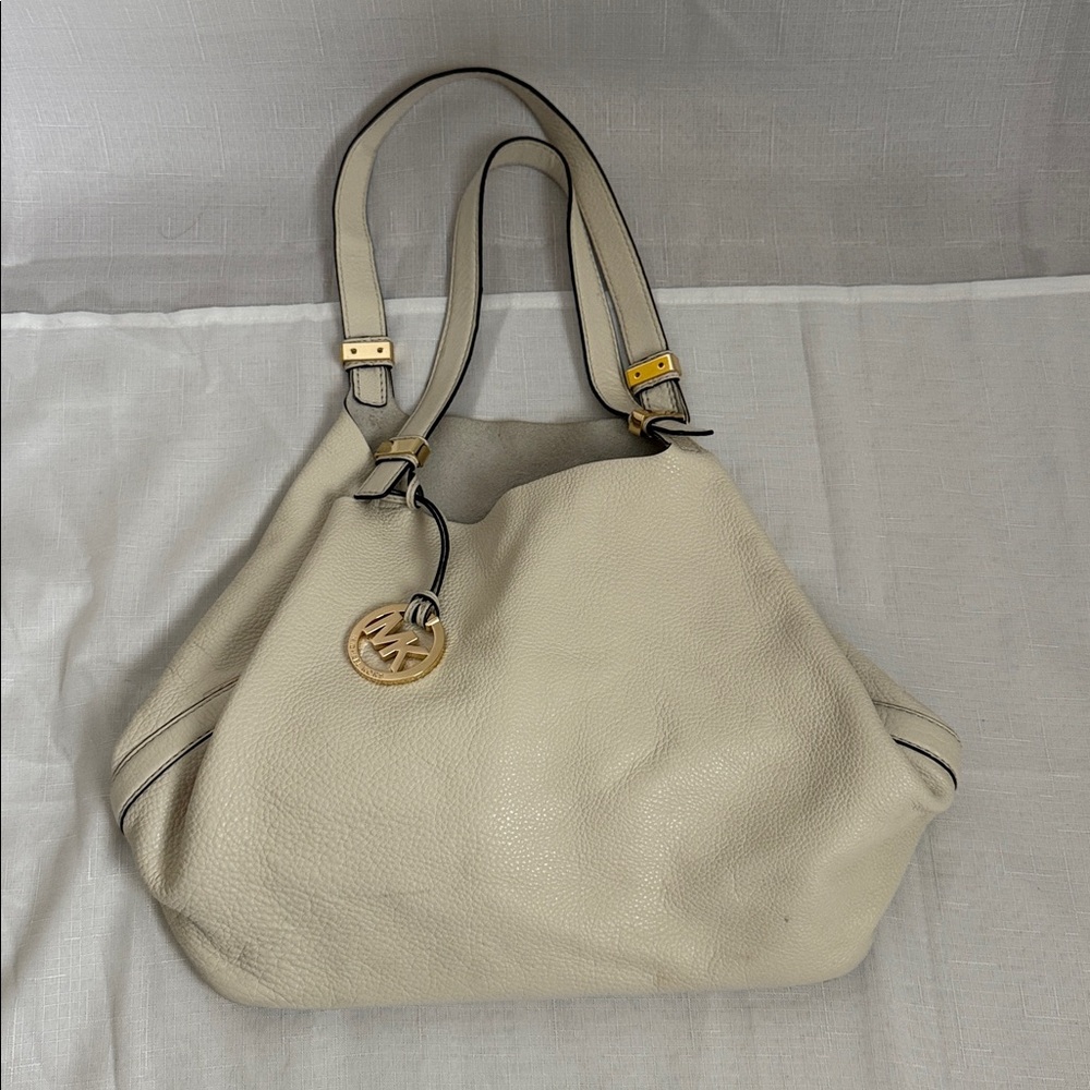 Michael Kors Cream Shoulder Bag